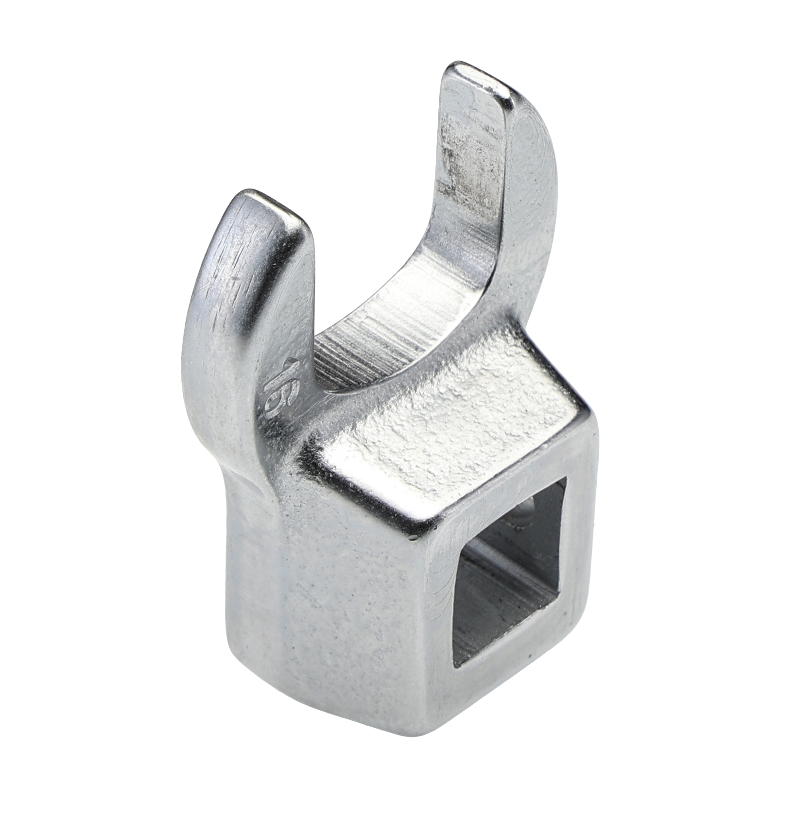 02200016 STAHLWILLE Crow Foot Spanner Head, 3/8 in Insert, 16 mm, Chrome Finish