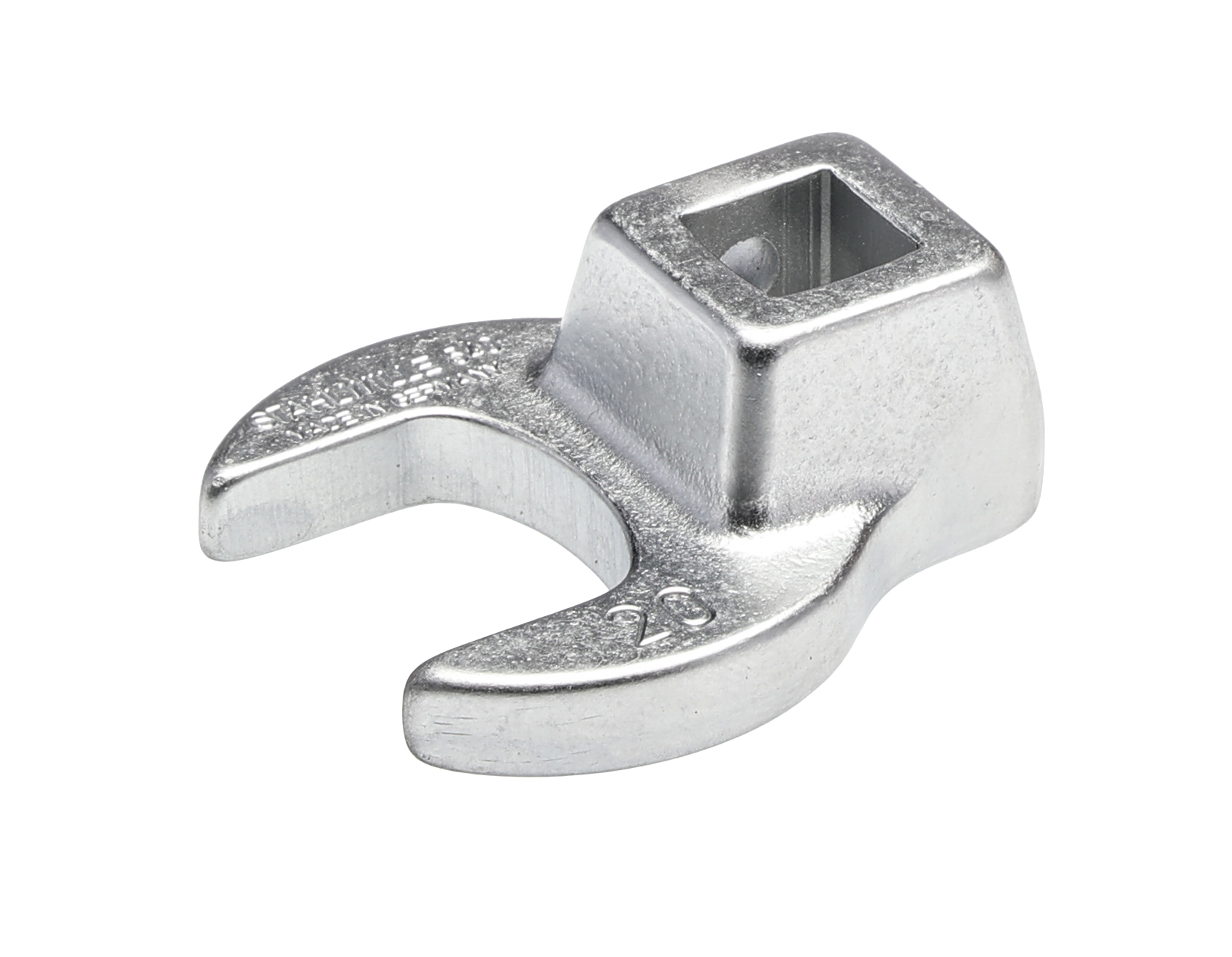 02200020 STAHLWILLE Crow Foot Spanner Head, 3/8 in Insert, 20 mm, Chrome Finish