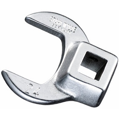 STAHLWILLE Square Ring Spanner, 3/8 in Insert, 28 mm, Chrome Plated Finish