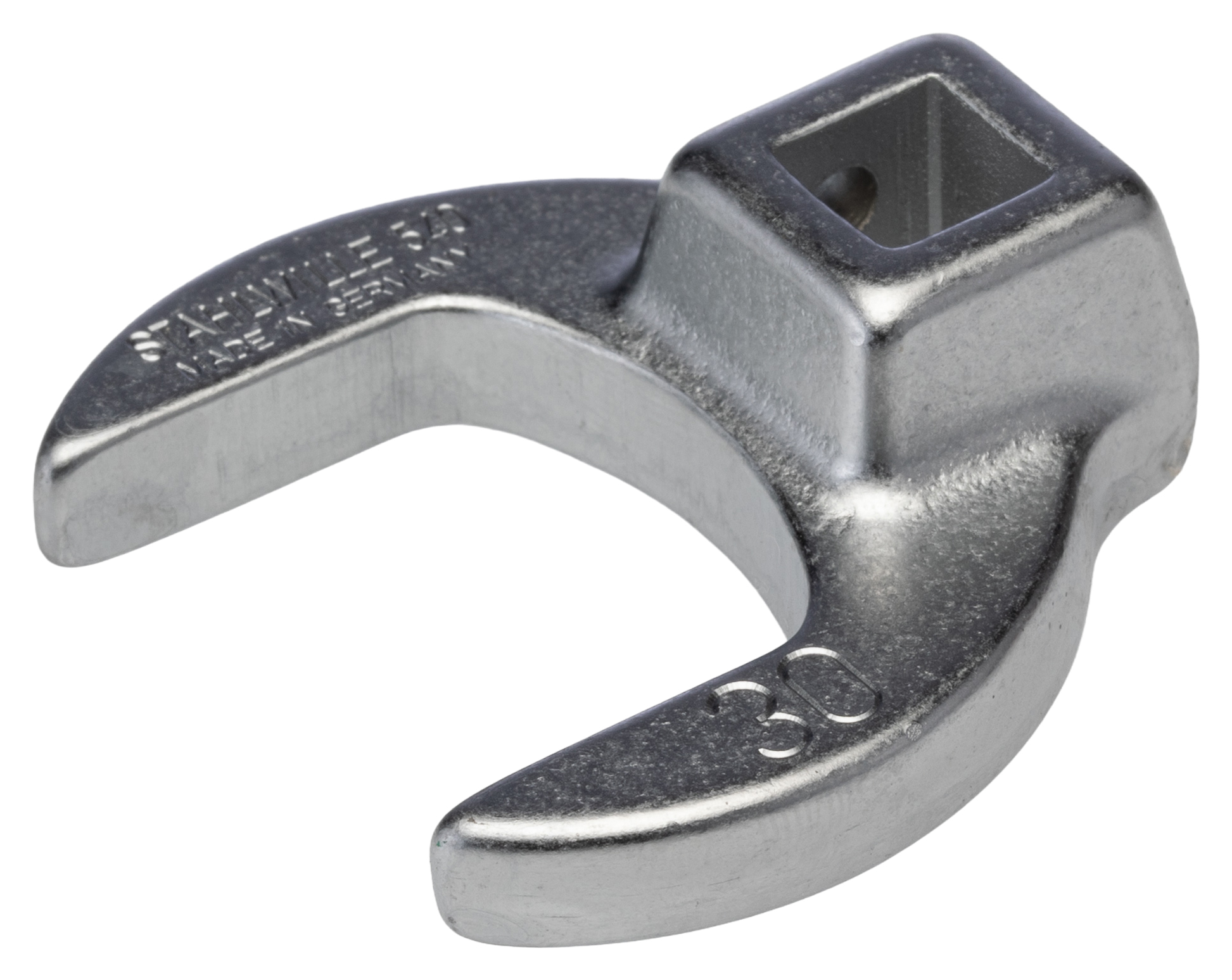 STAHLWILLE Spanner Head, 3/8 in Insert, 30 mm, Chrome Finish