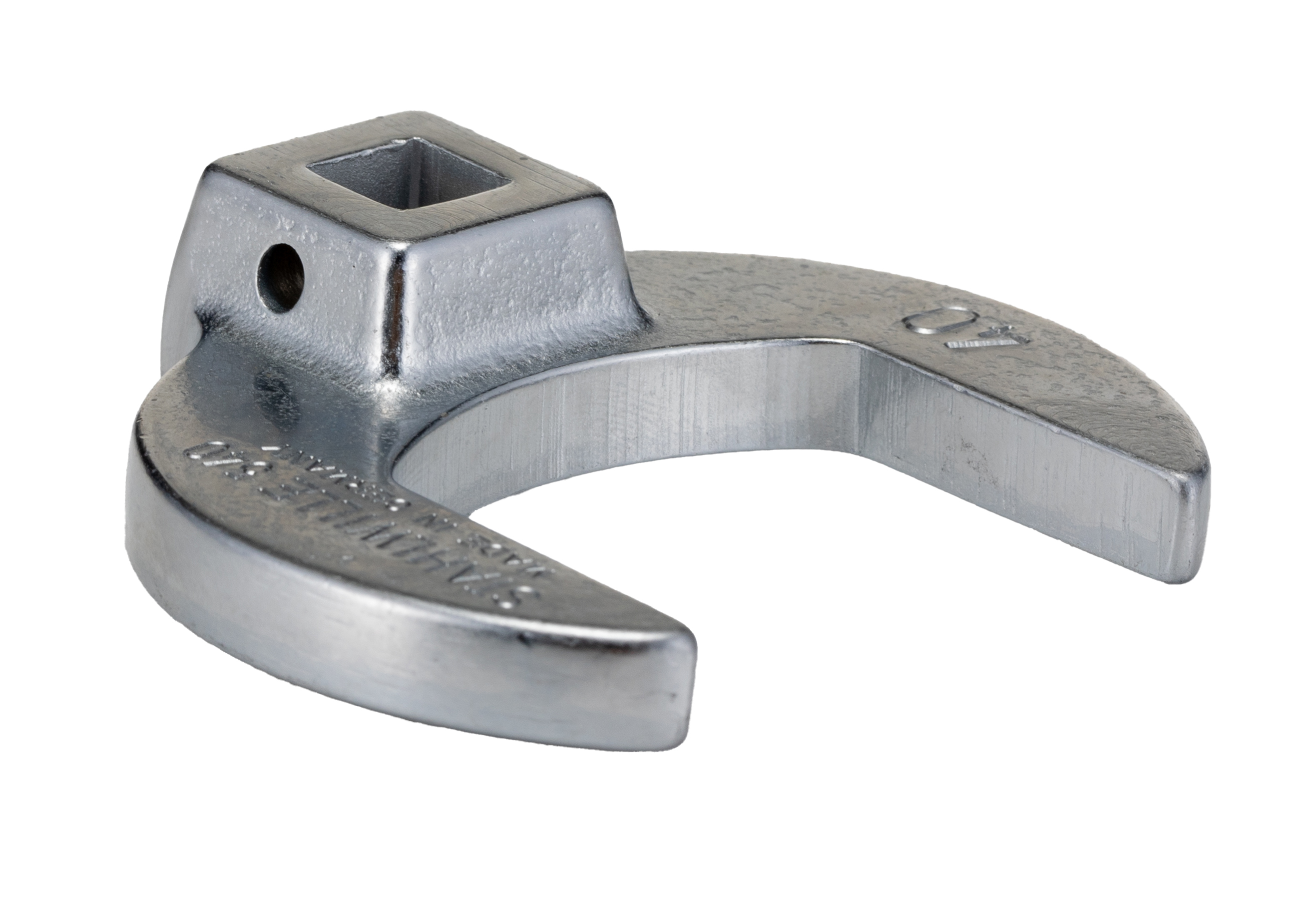 02200040 STAHLWILLE Crow Foot Crowfoot Wrench, 8 x 61 mm Insert, 68 mm, Chrome Finish
