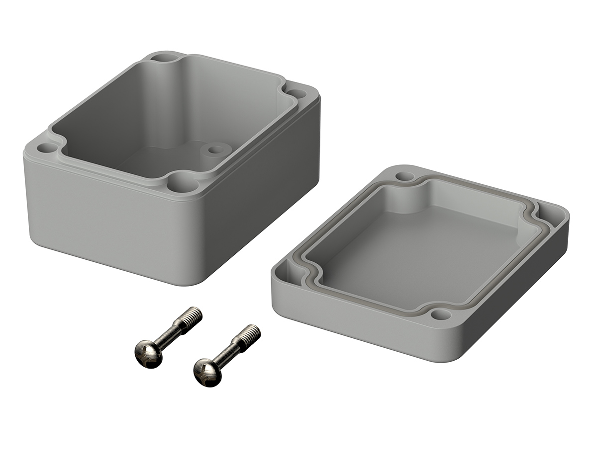 02206094 Bopla Euromas Series Light Grey Polycarbonate Enclosure, IP66, IK07 35 mm, 65 mm, 50 mm