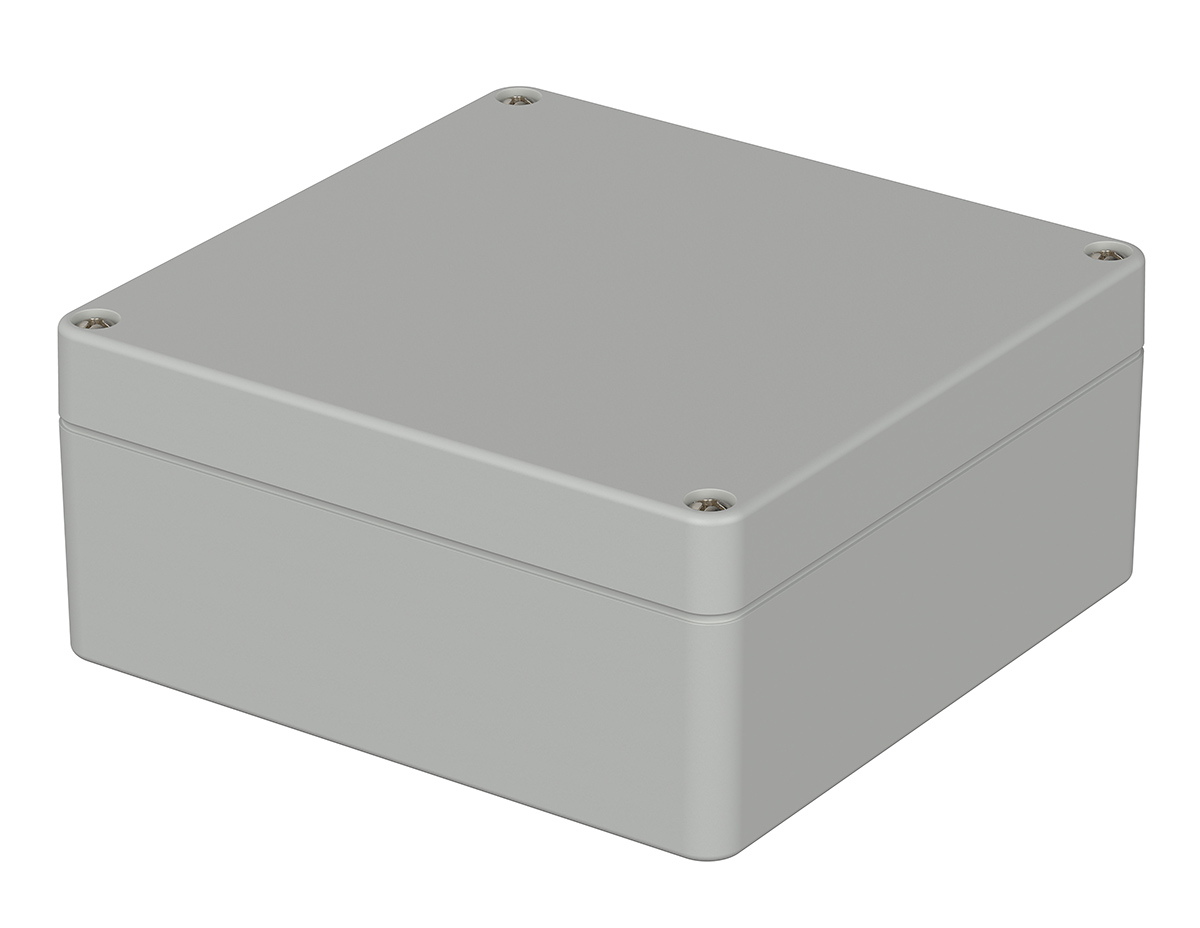 Bopla Euromas Series Light Grey Polycarbonate Enclosure, IP66, IK07 55 mm, 122 mm, 120 mm