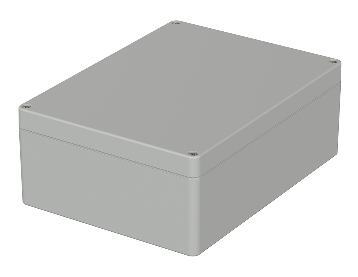 Bopla Euromas Series Light Grey Polycarbonate Enclosure, IP65, IK07 75 mm, 200 mm, 150 mm