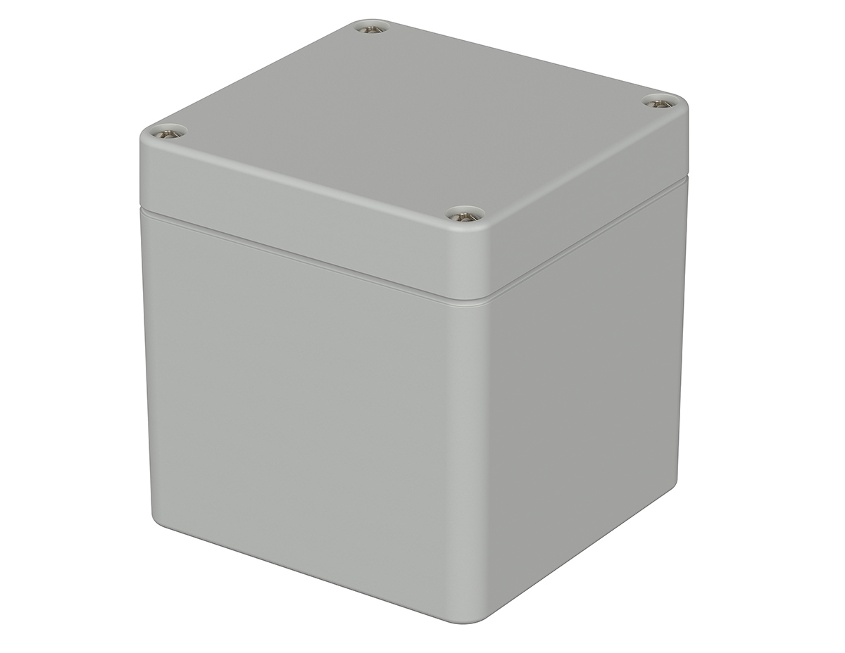 Bopla Euromas Series Light Grey Polycarbonate Enclosure, IP66, IK07 85 mm, 82 mm, 80 mm