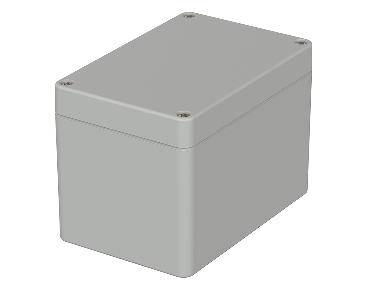 Bopla Euromas Series Light Grey Polycarbonate Enclosure, IP65, IK07 85 mm, 120 mm, 80 mm