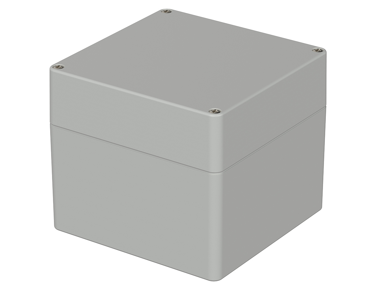 Bopla Euromas Series Light Grey Polycarbonate Enclosure, IP66, IK07 105 mm, 122 mm, 120 mm