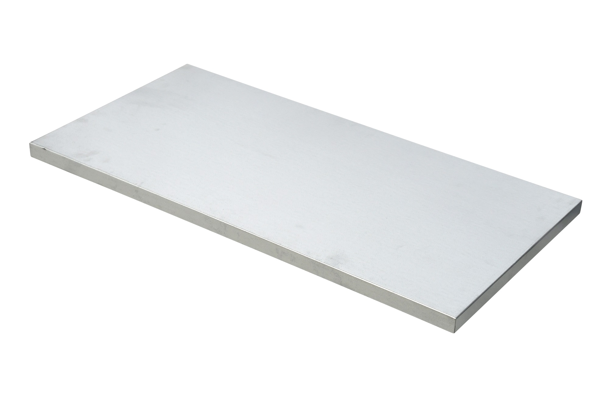 Toprax Silver 4 Shelf Galvanised Steel Shelf x 870mm, 440 mm, 200 kg Load