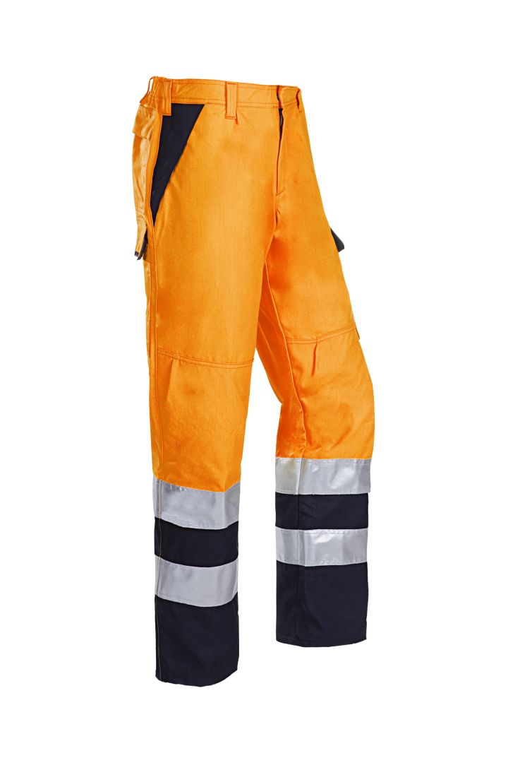 Sioen Arc Flash Trousers Orange, Navy
