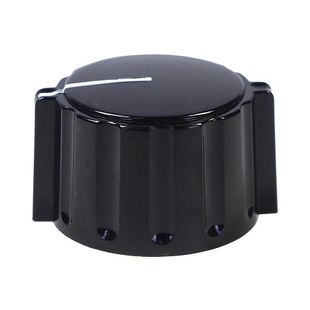 Elma Potentiometer Knob 14.5 mm 0.25 in, Black