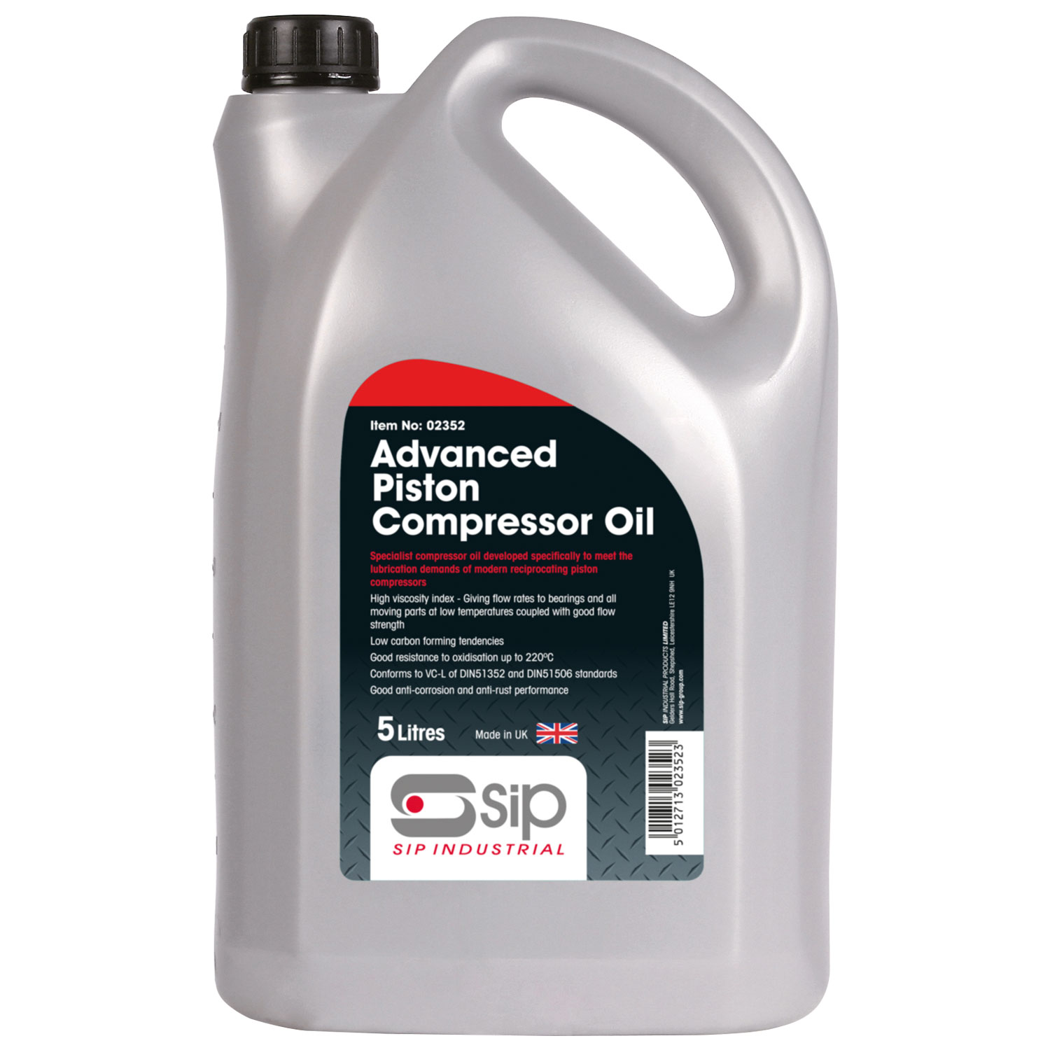 SIP 5 L Compressor Oil and Bottle Compressor Oil for Compressor