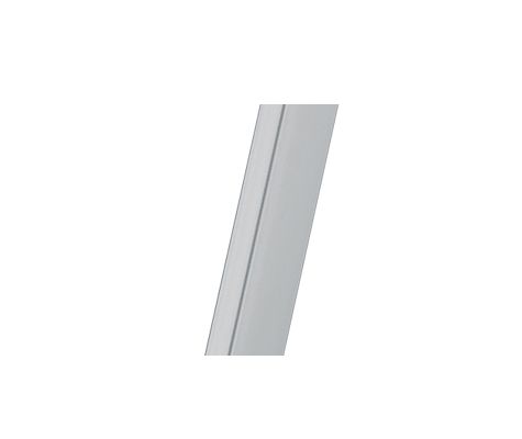 02370009 TUBESCA Anodised Aluminium 9 steps Step Ladder, 1.98m platform height, 3.98 m open length