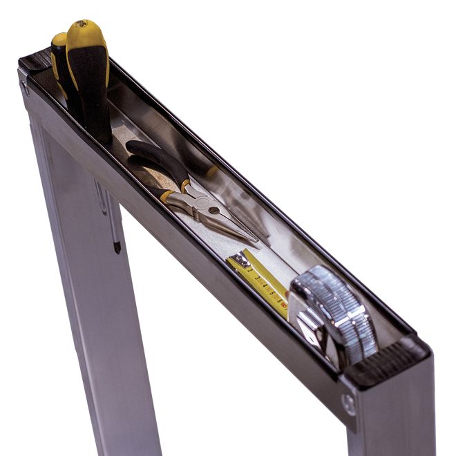 02374503 TUBESCA 3 steps Step Ladder, 0.7m platform height
