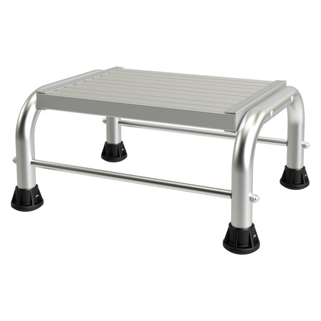 TUBESCA Aluminium 3 steps Step Ladder, 0.67m platform height, 2.59 m open length