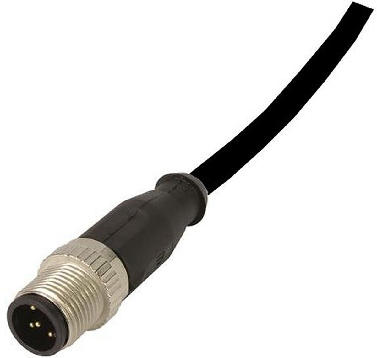 HARTING Female 4 way M12 to Male 4 way M12 Sensor Actuator Cable, 10 m