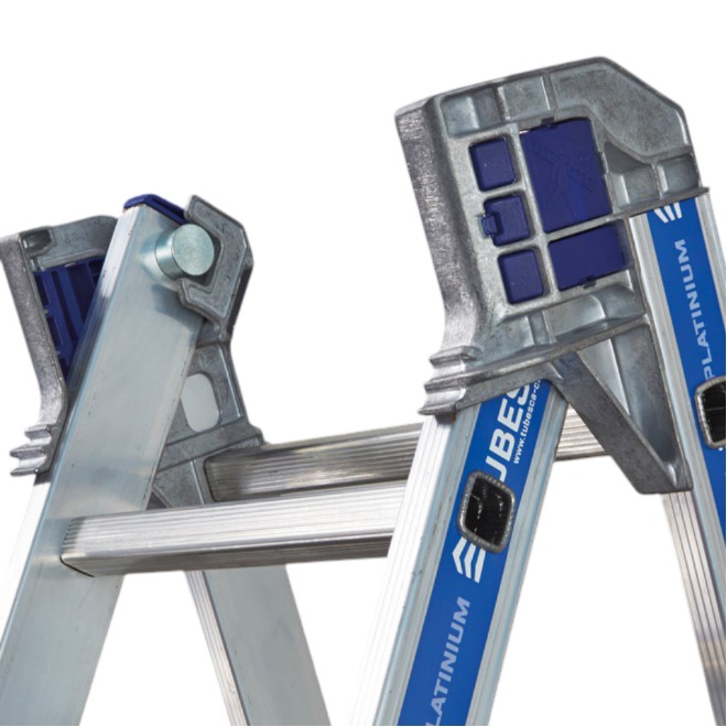 02442608 TUBESCA Aluminium Aluminium Ladder 2 4.04 m