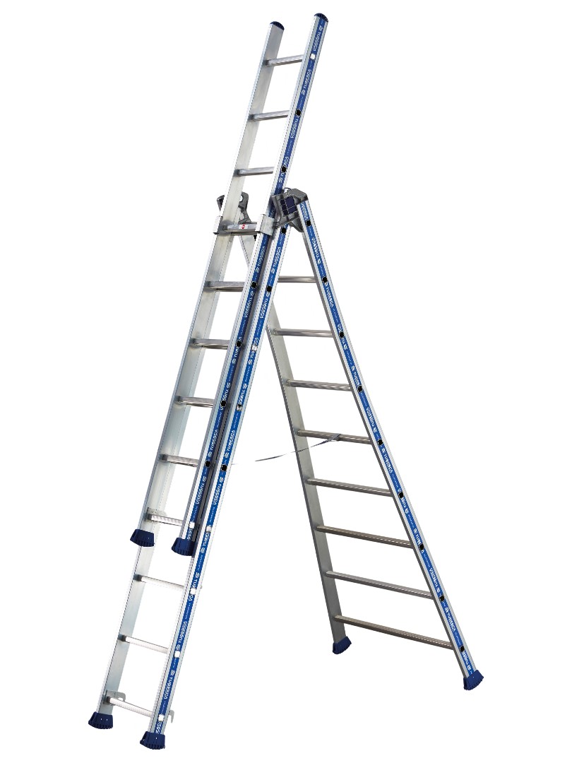 02443609 TUBESCA Aluminium Aluminium Ladder 3 6.01 m