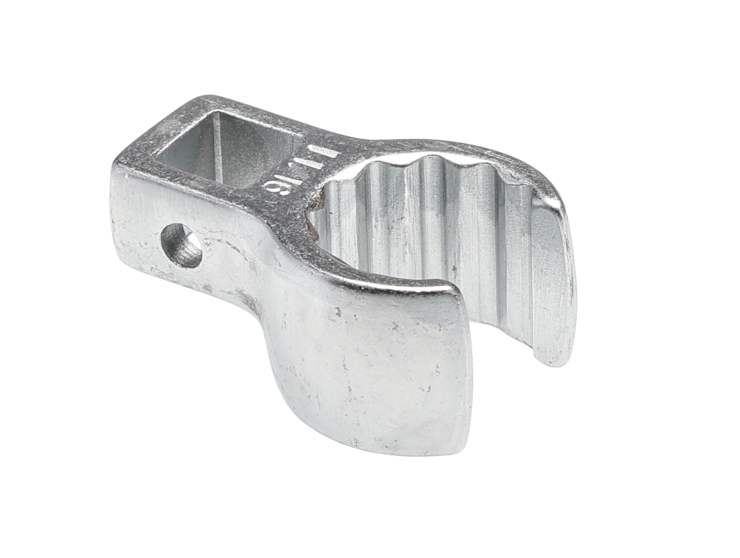 02490038 STAHLWILLE Crow Foot Spanner Head, 3/8 in Insert, 11/16 in, Chrome Finish