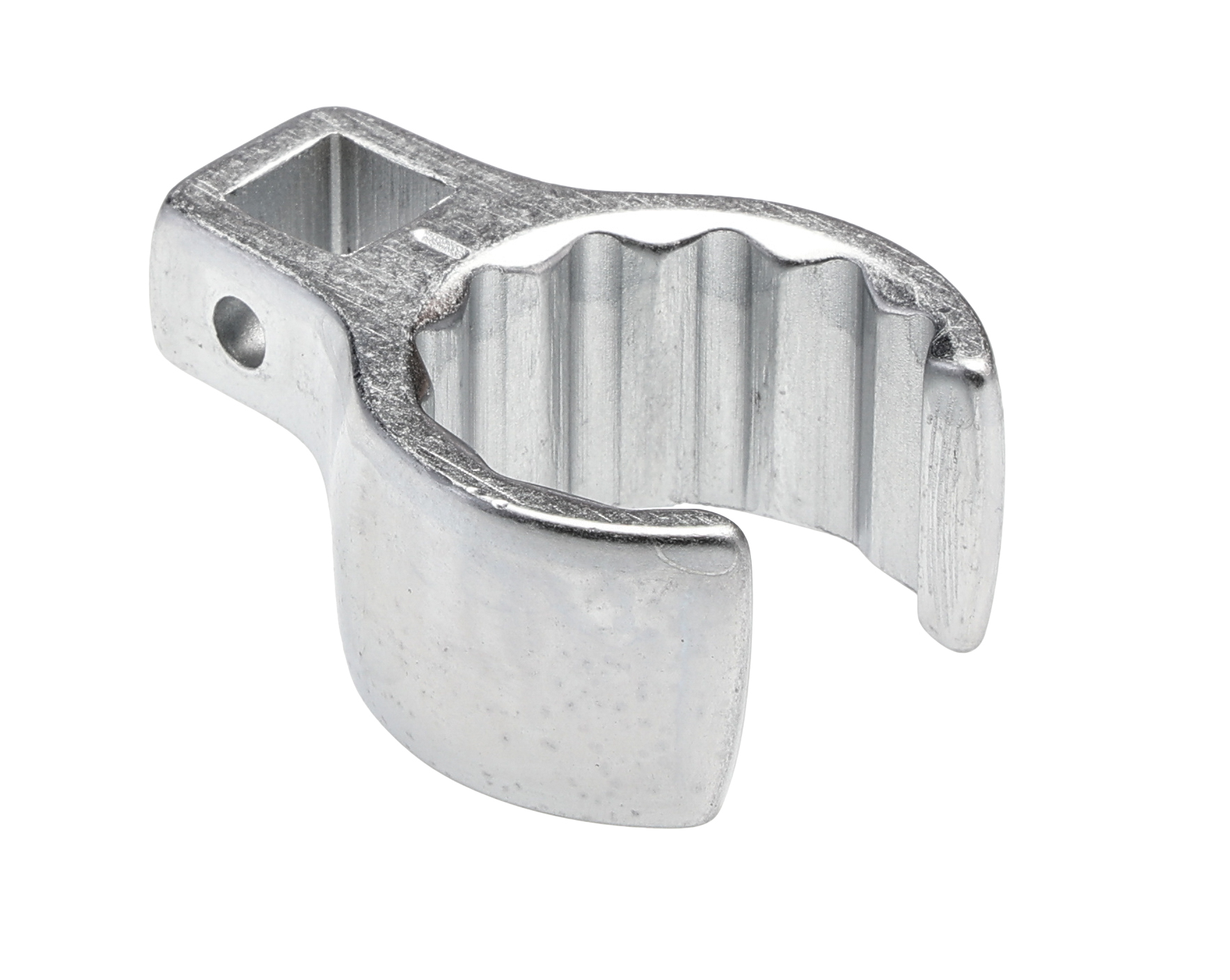 02490048 STAHLWILLE Crow Foot Spanner Head, 3/8 in Insert, 1 in, Chrome Finish