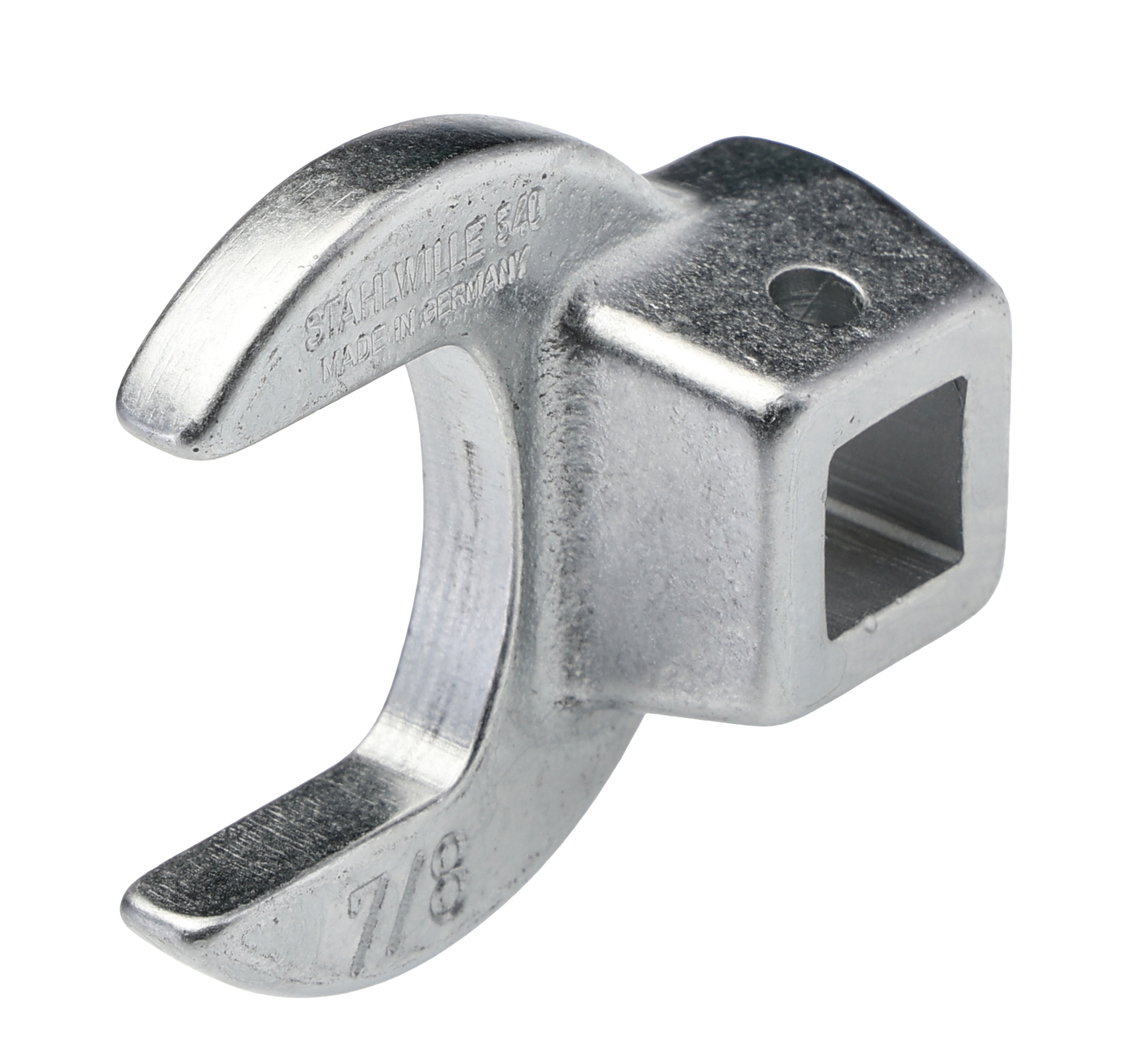 02500044 STAHLWILLE Crow Foot Crowfoot Wrench, 7/8 in Insert, 7/8 in, Chrome Finish
