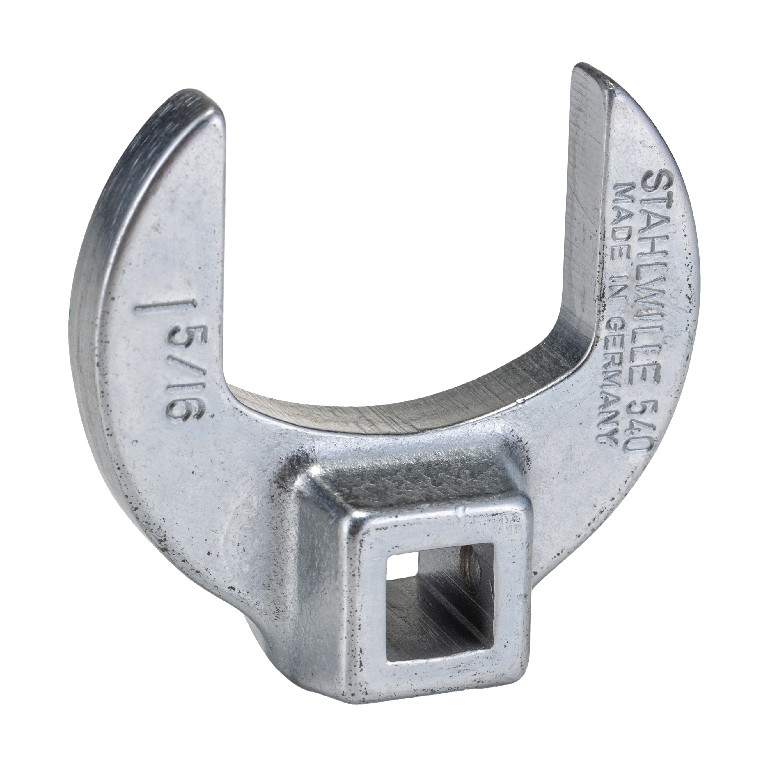 STAHLWILLE Crow Foot Crowfoot Wrench, 3/8 in Insert, 54 mm, Chrome Finish