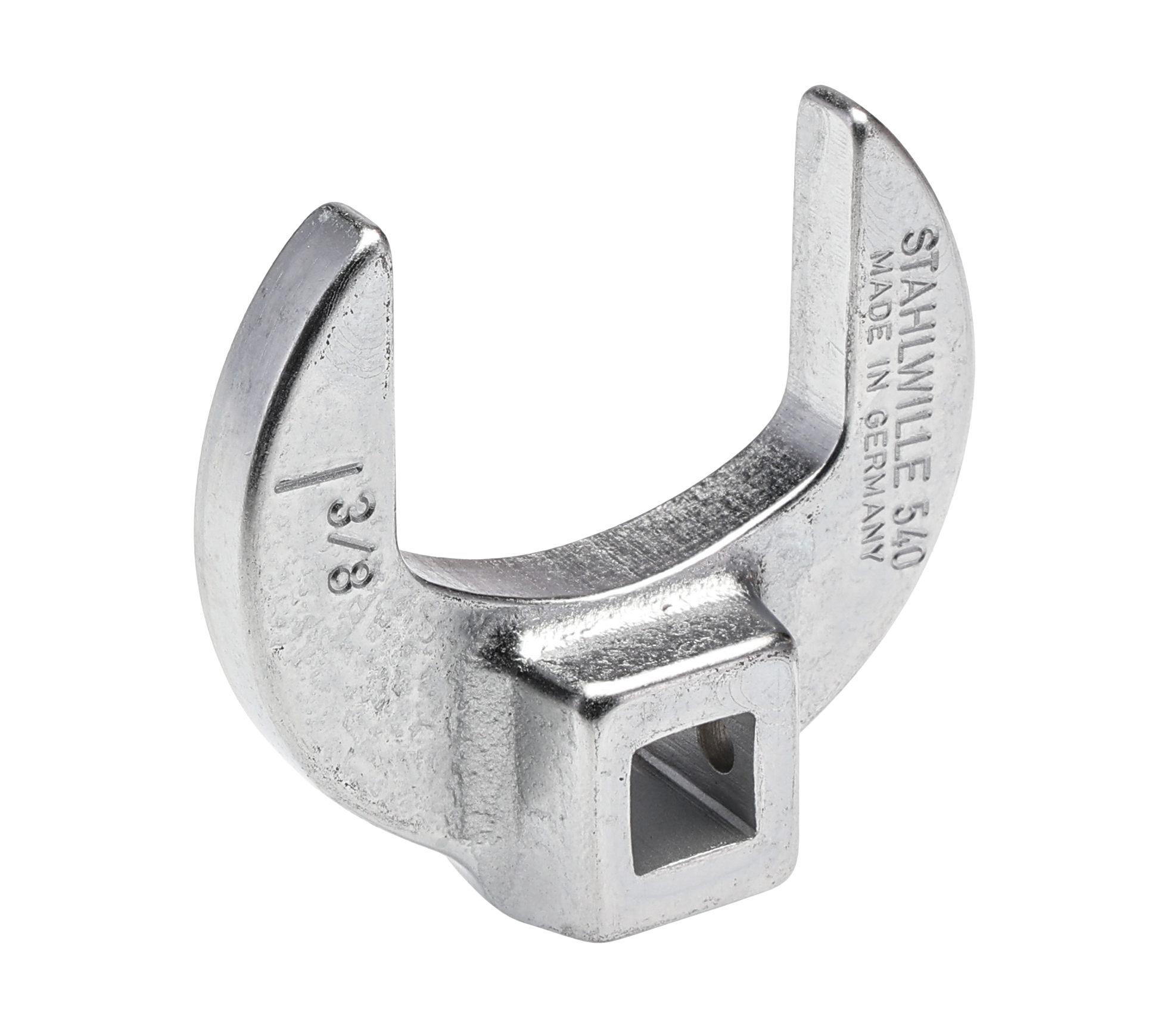 STAHLWILLE Crow Foot Crowfoot Wrench, 1-3/8 in Insert, L 55 mm, Chrome Finish