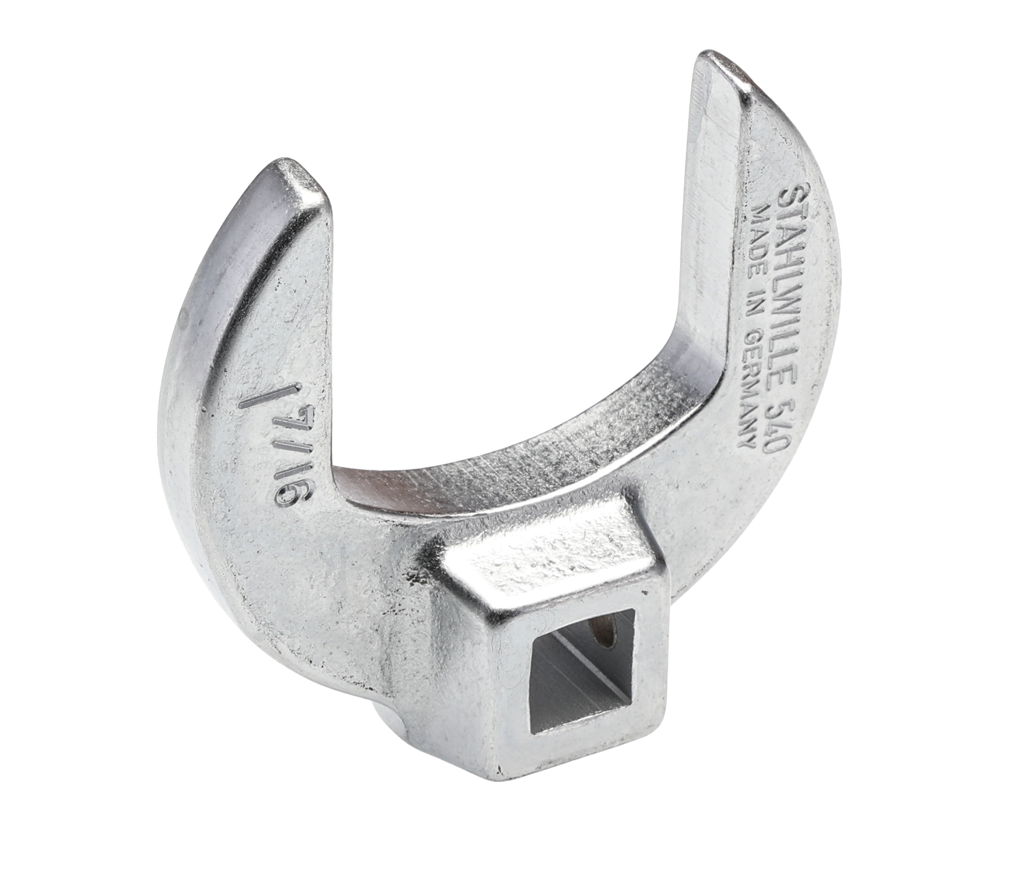 02500062 STAHLWILLE Crow Foot Crowfoot Wrench, 3/8 in Insert, 56 mm, Chrome Finish