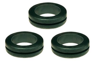 SES Sterling DA Black Polychloroprene 12 mm Cable Grommet for 6 mm Cable Dia. 02520146010