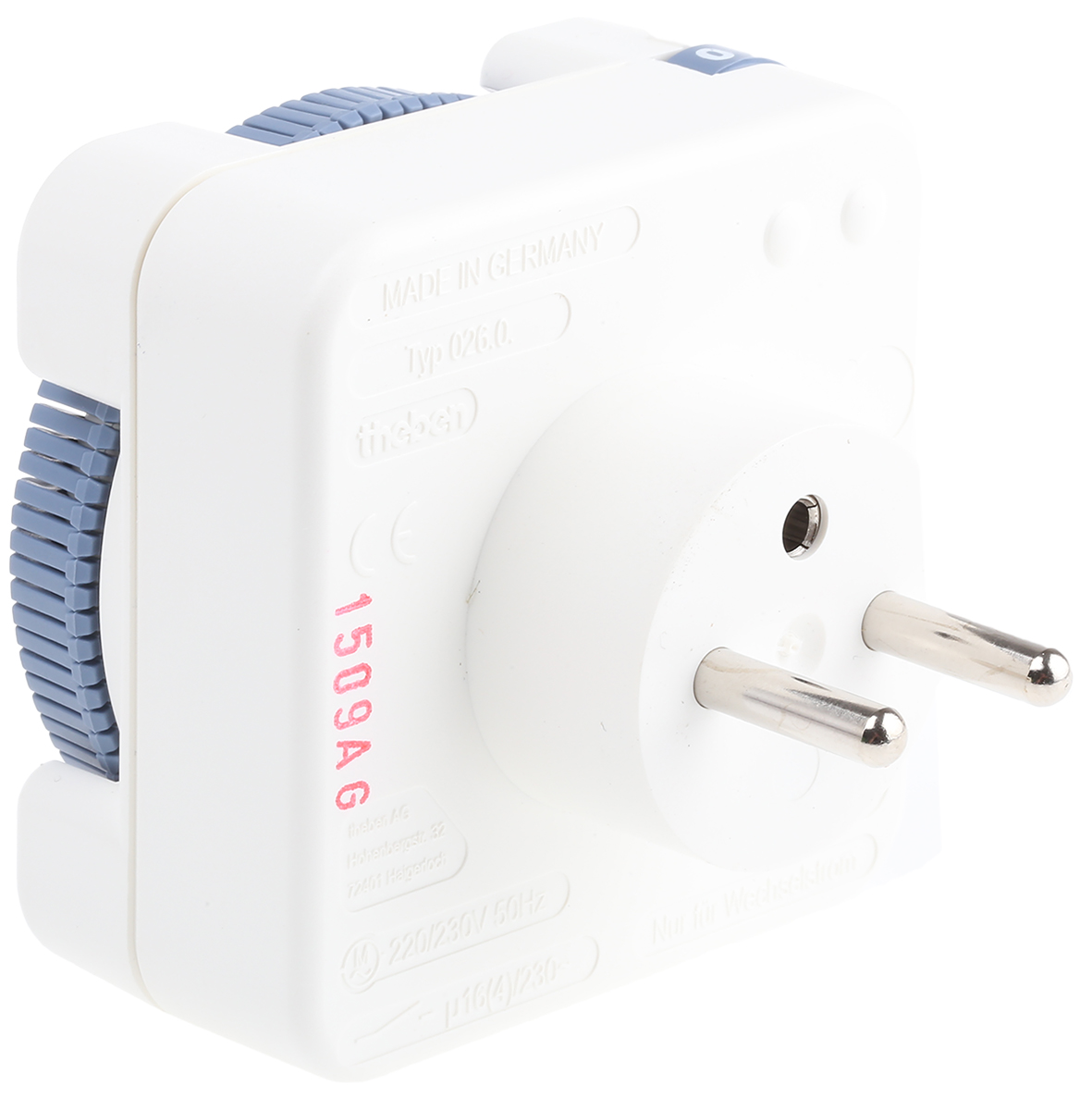 0260841 Theben Analogue Timer Switch 230V ac