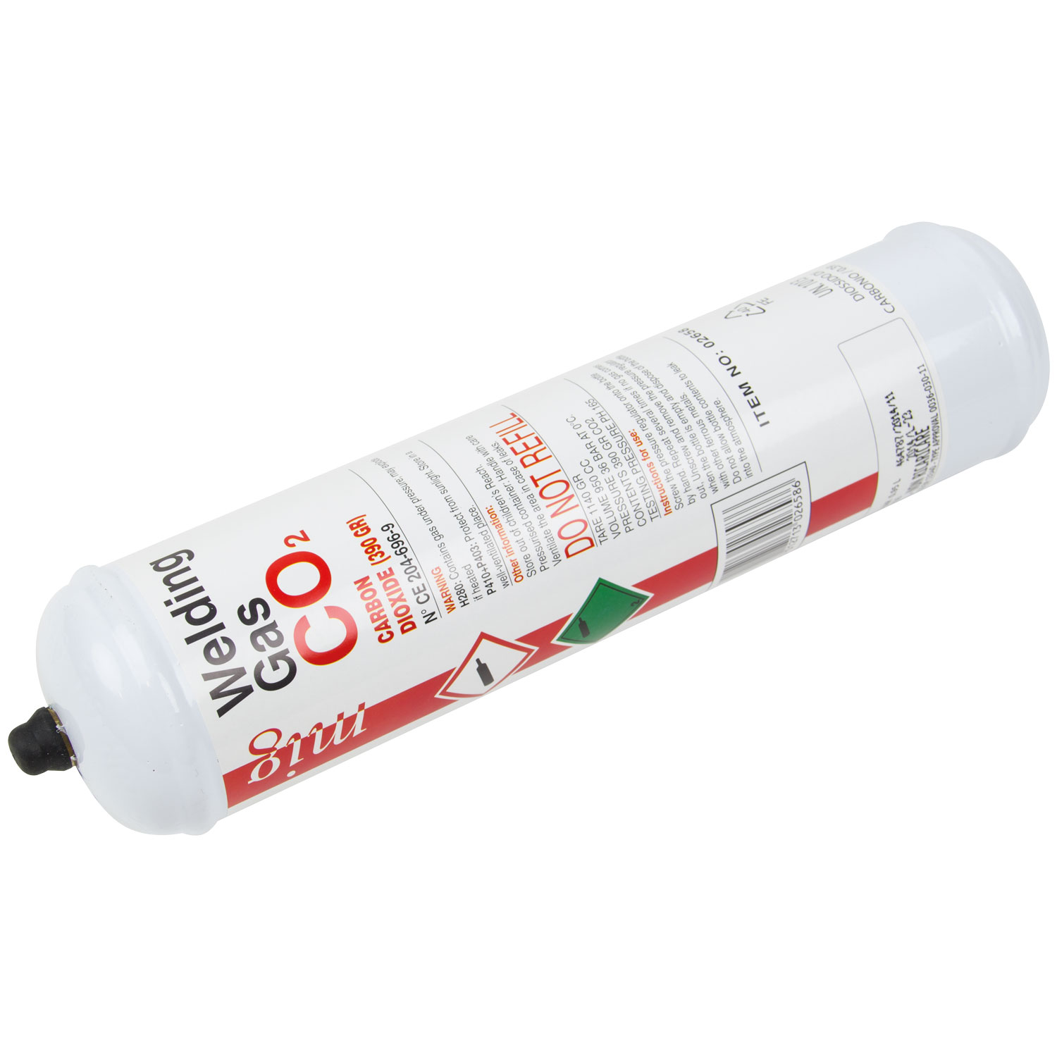 SIP CO2 Disposable Bottle for MIG Welding Process Welding Accessory