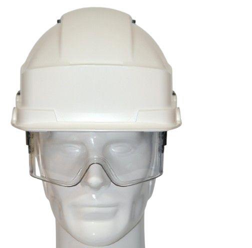AUBOUEIX IRIS 2 White Helmet & Hard Hat Ventilated Adjustable