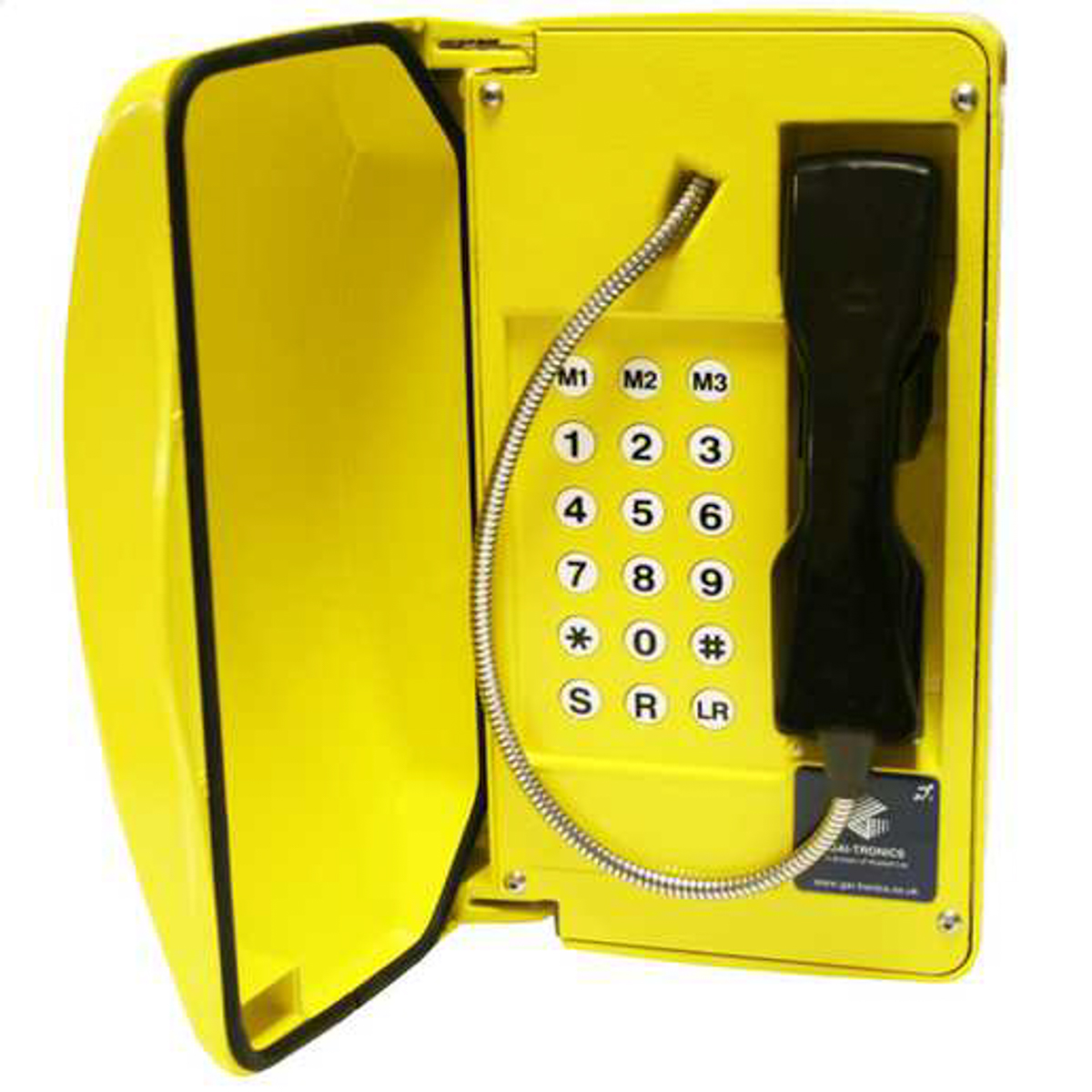 Gai-Tronics Auteldac 5 Corded Black, Yellow Landline Phones