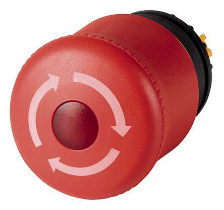 Eaton, Red, Turn to Release Mushroom Head Emergency Button