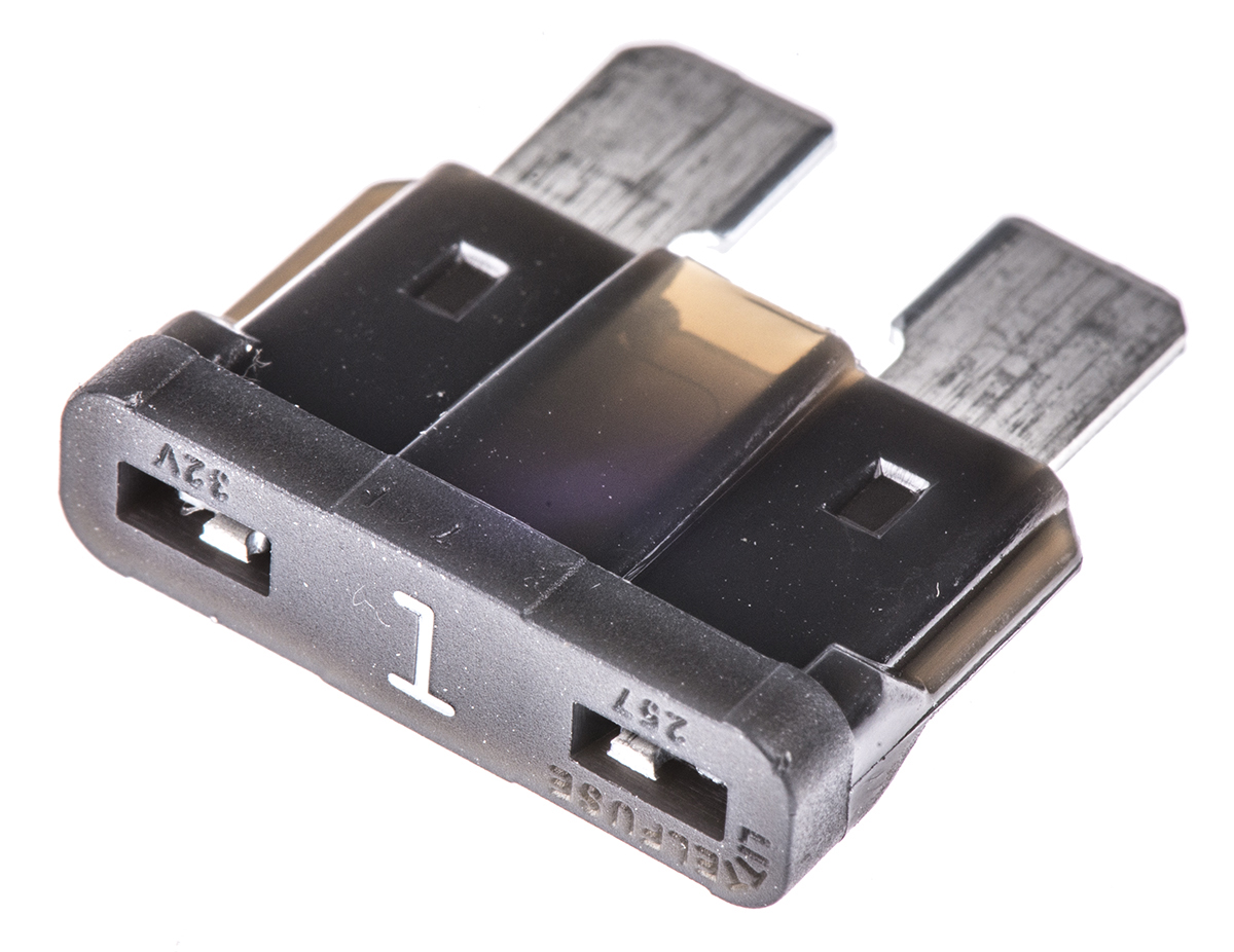 Littelfuse 1A Black Car Fuse, 32V dc