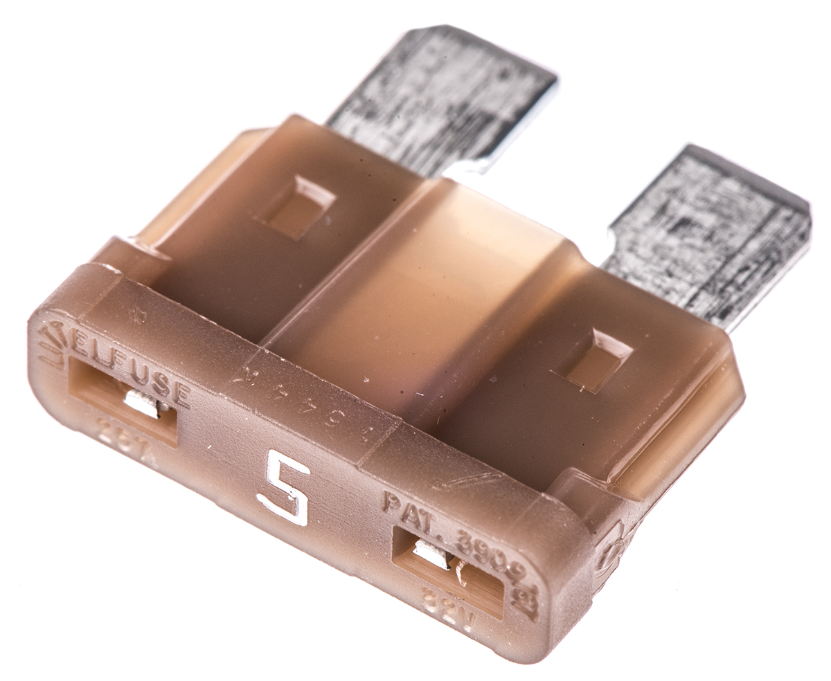 Littelfuse 5A Brown Car Fuse, 32V dc
