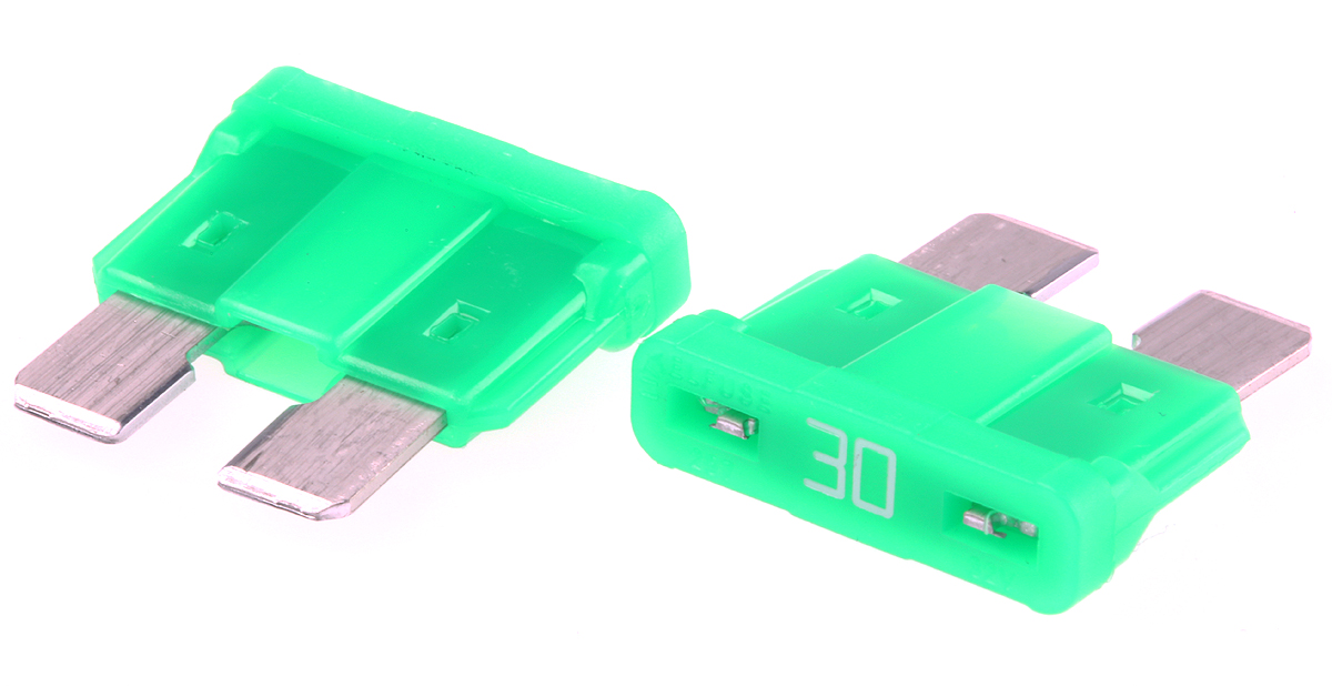 Littelfuse 30A Green Car Fuse, 32V dc