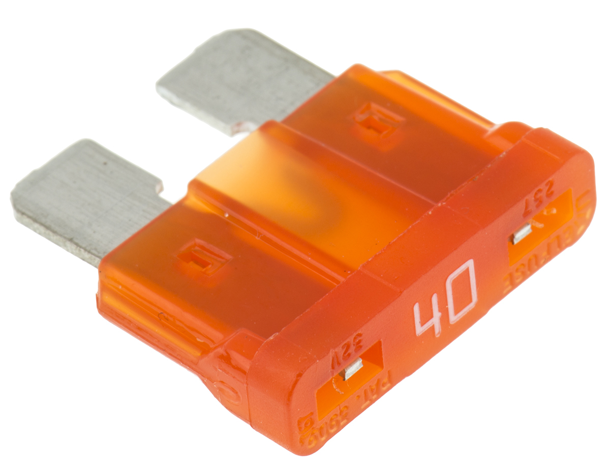 Littelfuse 40A Orange Car Fuse, 32V dc