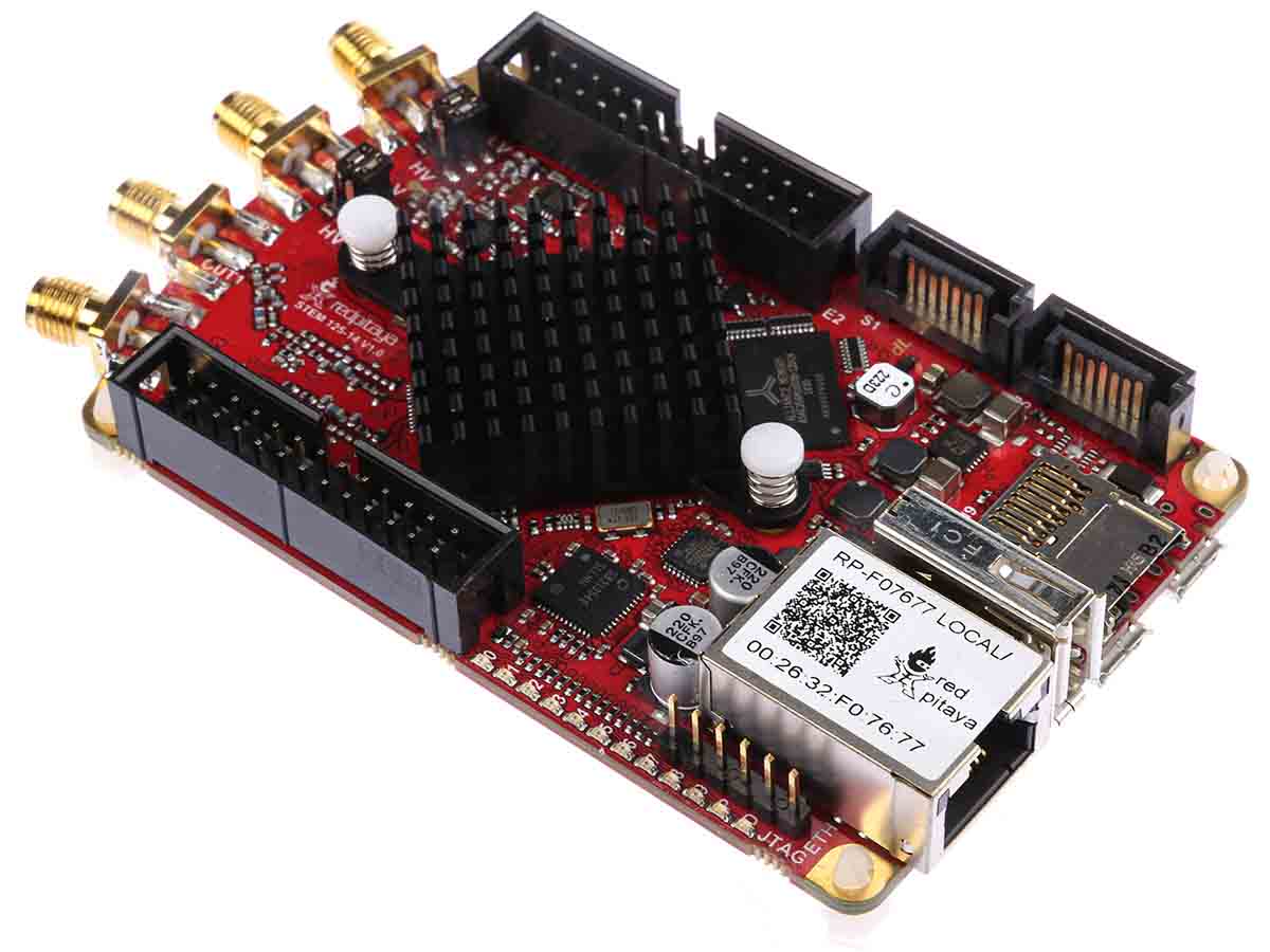 028 Red Pitaya STEMlab Series, 40 MHz PC Based Oscilloscope 2-Channel