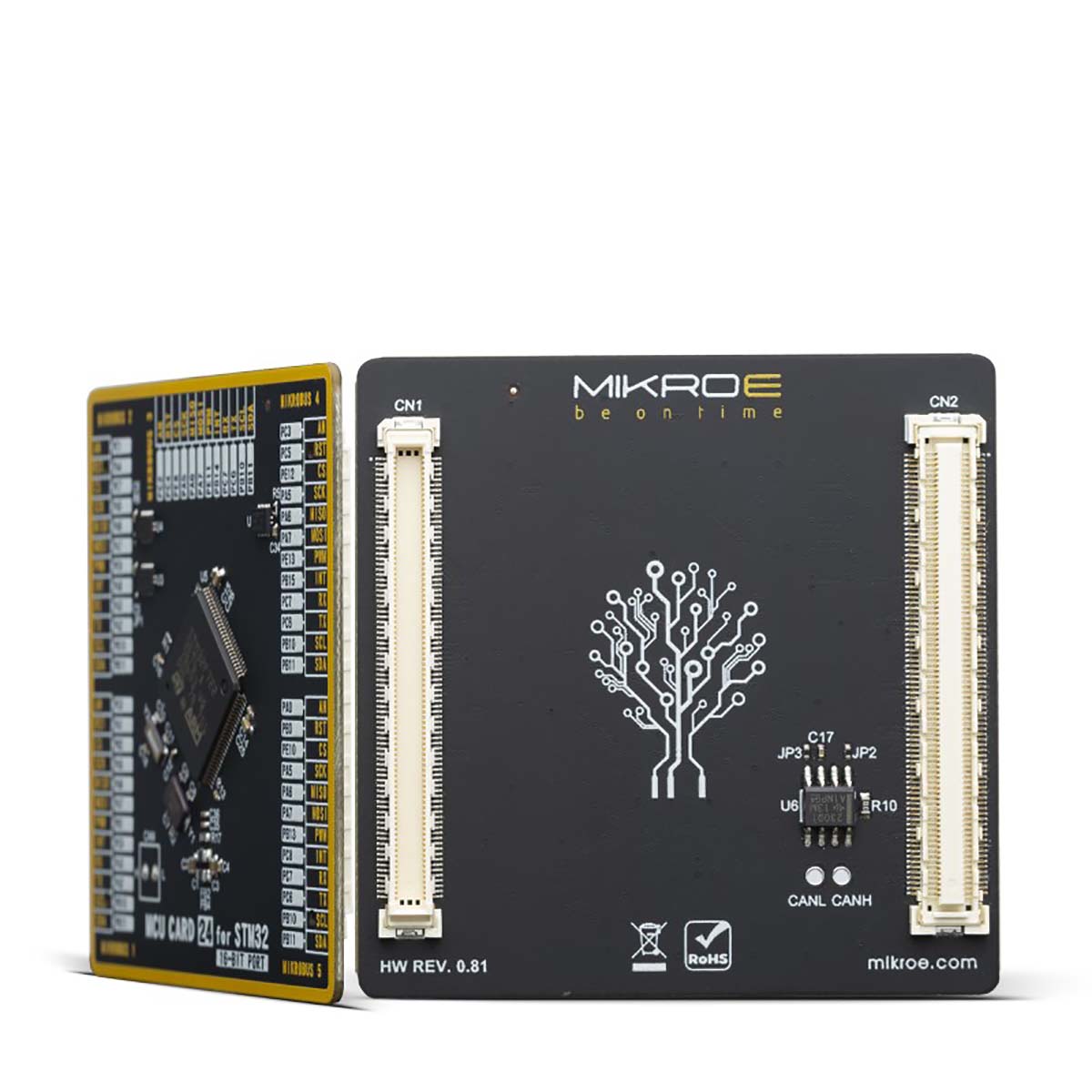 MikroElektronika MCU CARD 24 FOR STM32 32 Bit MCU Add On Board MIKROE-3734