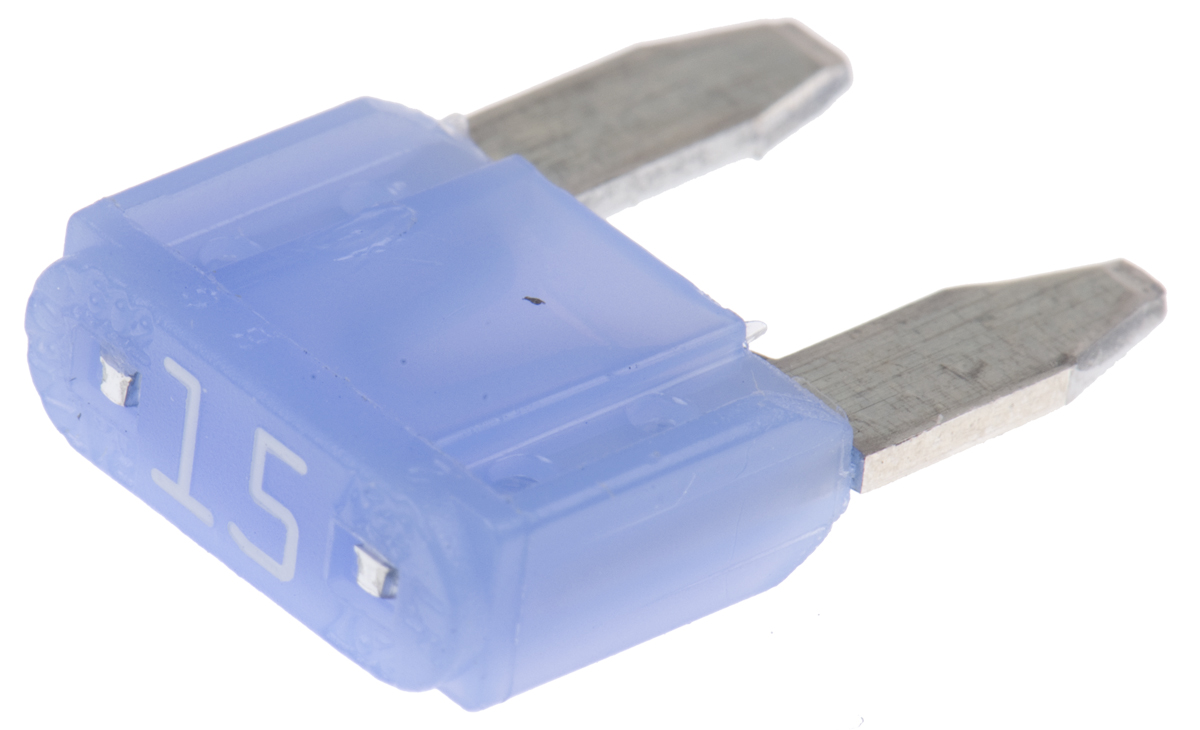Littelfuse 15A Blue Car Fuse, 32V dc