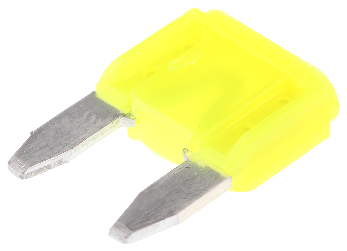 Littelfuse 20A Yellow Car Fuse, 32V dc