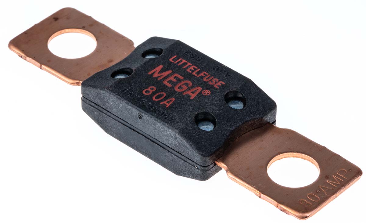 Littelfuse 80A Red Car Fuse, 32V dc