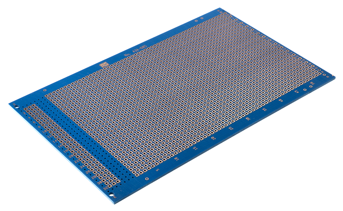 Vero Technologies 1 Matrix Board FR4 With 54 x 34 1.02 mm Holes, 160 mm 100mm