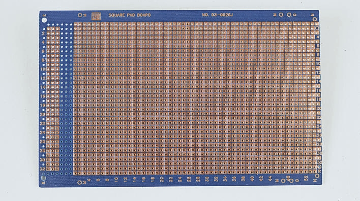 Vero Technologies 1 Photoresist Board FR4 With 52 x 86 1.02 mm Holes, 2.54 mm Pitch, 233.4 mm 160mm