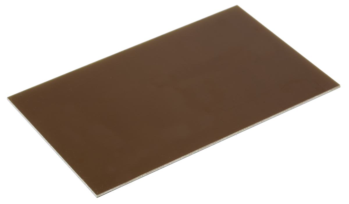 03-5142 Fortex  1 Copper Clad Board Epoxy Glass Fabric Laminate With 35 μm Copper Thick, 305 mm