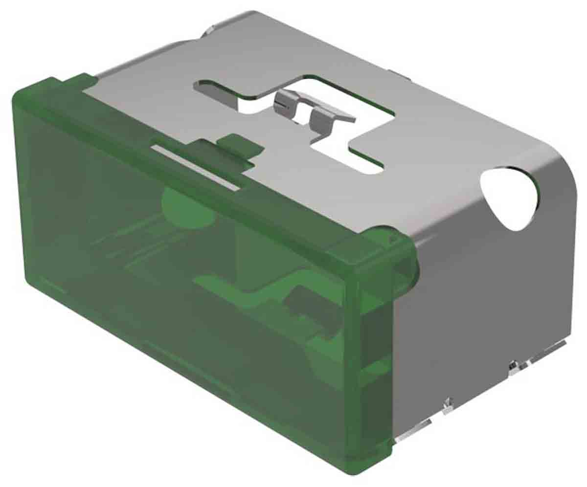 EAO Green Ribbed Push Button Lens for Use with For Push Button Single-Headed