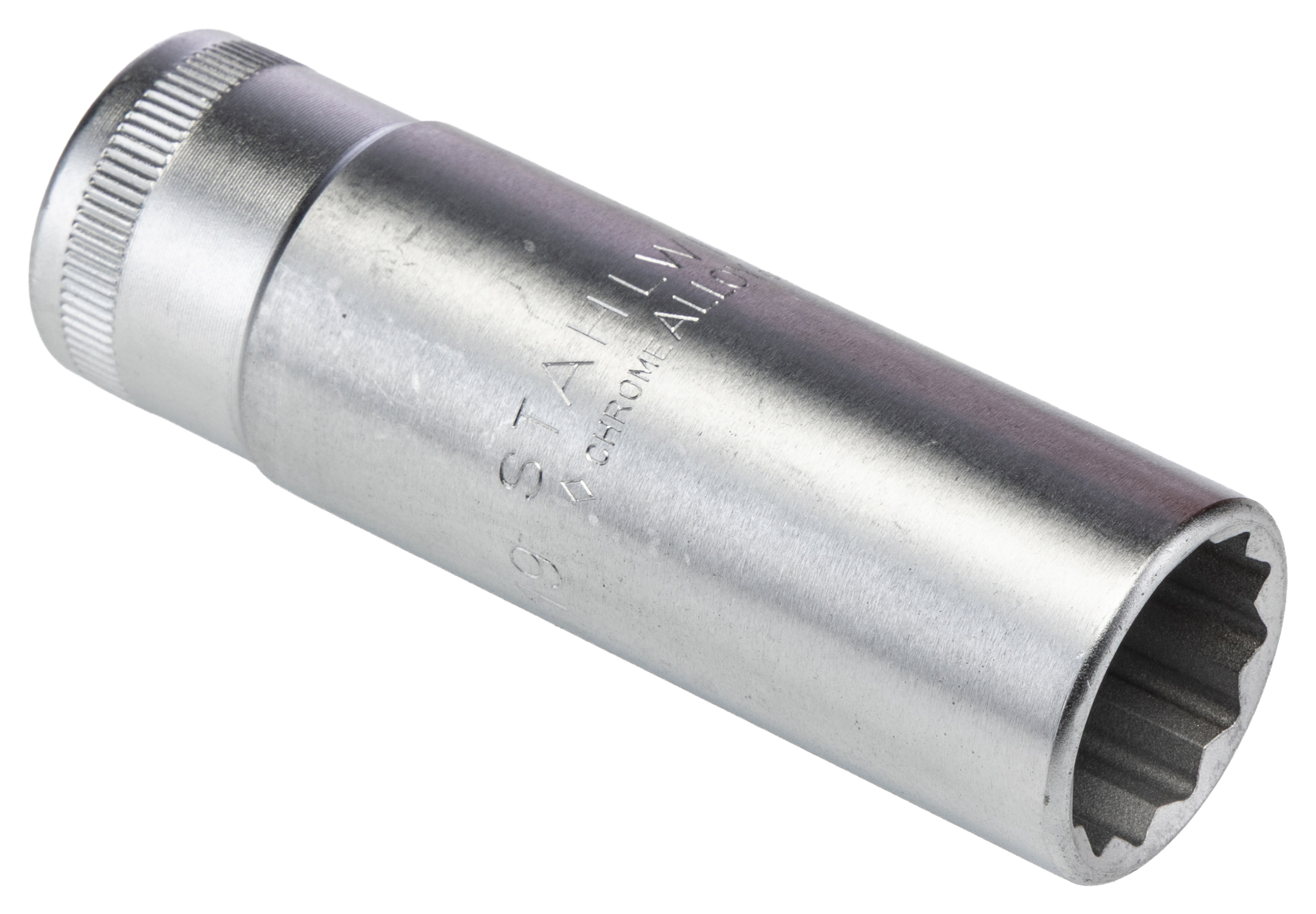 STAHLWILLE 1/2 in Drive 19 mm 12 Point Square, 83mm Overall Length