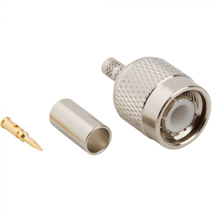 Amphenol RF Cable Male TNC, 50 Ω, Straight Body Crimp