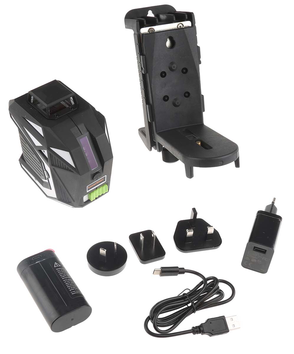 031500l Laserliner 31 515 nm Laser Colour Green Laser Level, 2