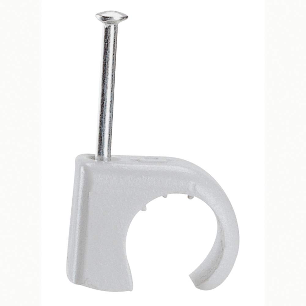 031581 Legrand Grey Plastic Cable Clip, 32 mm Max. Bundle Clip-On 50 mm